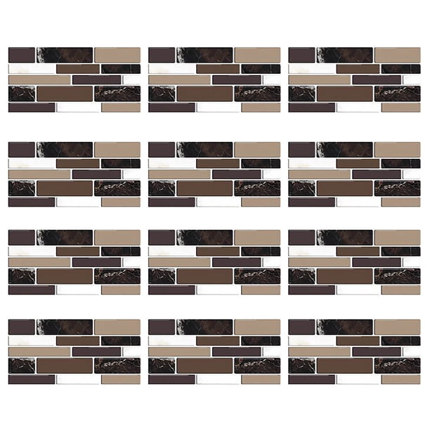 Azulejos de pared de imitación, película de cristal, pegatina para azulejos, pegatina adhesiva para suelo, caliente Wmkox8yii fhajkh409