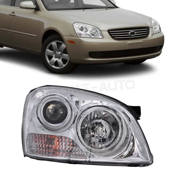 Headlight Headlamp With Bulb for Kia Optima EX LX 2006-2007