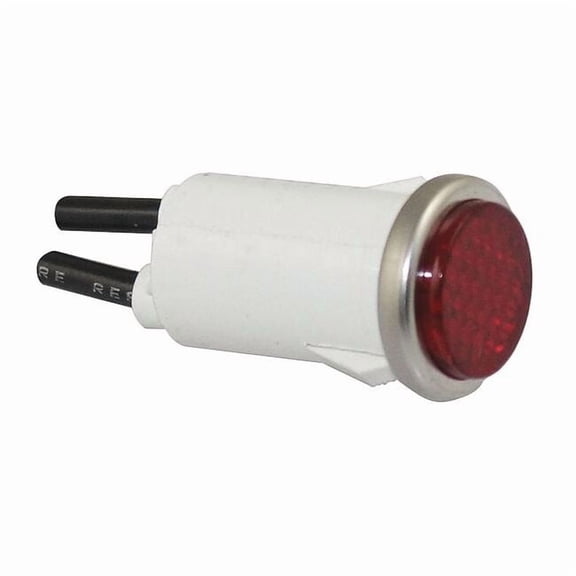 Manufacturer Varies Flush Indicator Light,Red,24V 20C841