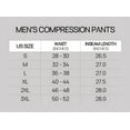 thumbnail image 5 of 3 Pack: Men's Active Compression Pants - Workout Base Layer Tights Running Leggings (Available in Big & Tall), 5 of 5