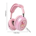 thumbnail image 3 of Bluetooth Headphones Over-Ear, Foldable Wireless and Wired Stereo Headset Micro SD/TF, FM for Cell Phone,PC,Soft Earmuffs &Light Weight for Prolonged Wearing, 3 of 8