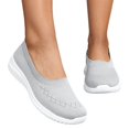 thumbnail image 6 of CAIXAI Orthopedic Dress Sneakers Women Adjustable Upper Women's Sneakers Classic Slip-On Low Top Walking Shoes Mesh Knitted Woven Mary Jane Shoes Hands-Free Workout Gym Shoes, 6 of 8