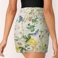 thumbnail image 5 of Summer Wild Plants Yellow Flowers And Butterflies Women's Shorts Non-Slip Single Pocket A-line Trouser Skirt Summer Shorts Casual Shorts for Women, 5 of 7