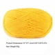thumbnail image 3 of Naiovety Hilo para tejer, hilo de tejer multicolor, suéter, bufanda, guantes, paquete de ropa de bebé, regalos, juego de ovillos duraderos, Artesanía 09 amarillo pollo, 3 of 5