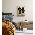 thumbnail image 3 of African American Wall Art Black King And Queen Canvas Print Painting Picture Artwork Black Girl Inspirational Quotes Wall Decor For Living Room Bedroom Office Home Decor Framed Ready To Hang 12x18Inch, 3 of 6
