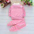 thumbnail image 2 of Spring and Autumn Boys' Infant Clothing Set Fashion Cotton Top+Strap Pants Two-piece Boys' Newborn Children's Clothing Set., 2 of 5