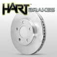 thumbnail image 2 of Hart Brakes Front Brakes and Rotors Kit |Front Brake Pads| Brake Rotors and Pads| Ceramic Brake Pads and Rotors |fits 1986-1992 Ford Taurus, 1989-1991 Mercury Sable, 2 of 4
