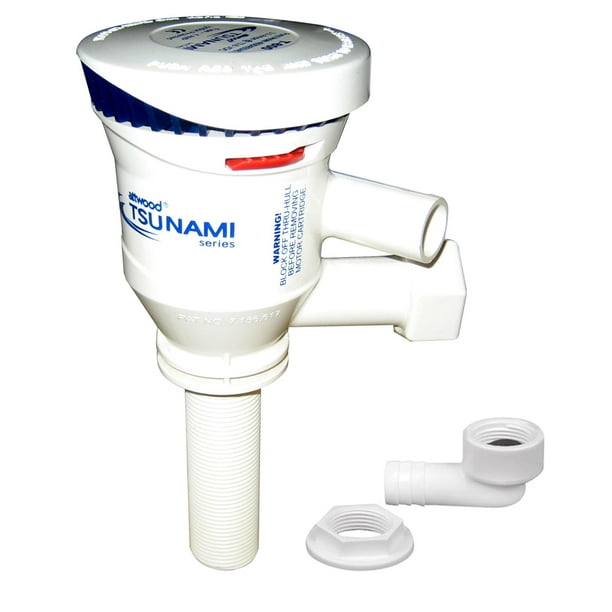 Attwood T800 Dual Outlet Aerator Pump, 12 VDC