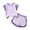 Purple, variant on Toddler Baby Girls Summer Outfits Color Block Short Sleeve T ShirtsAnd Shorts Casual 2 Piece Fall Outfits Size 3-4T