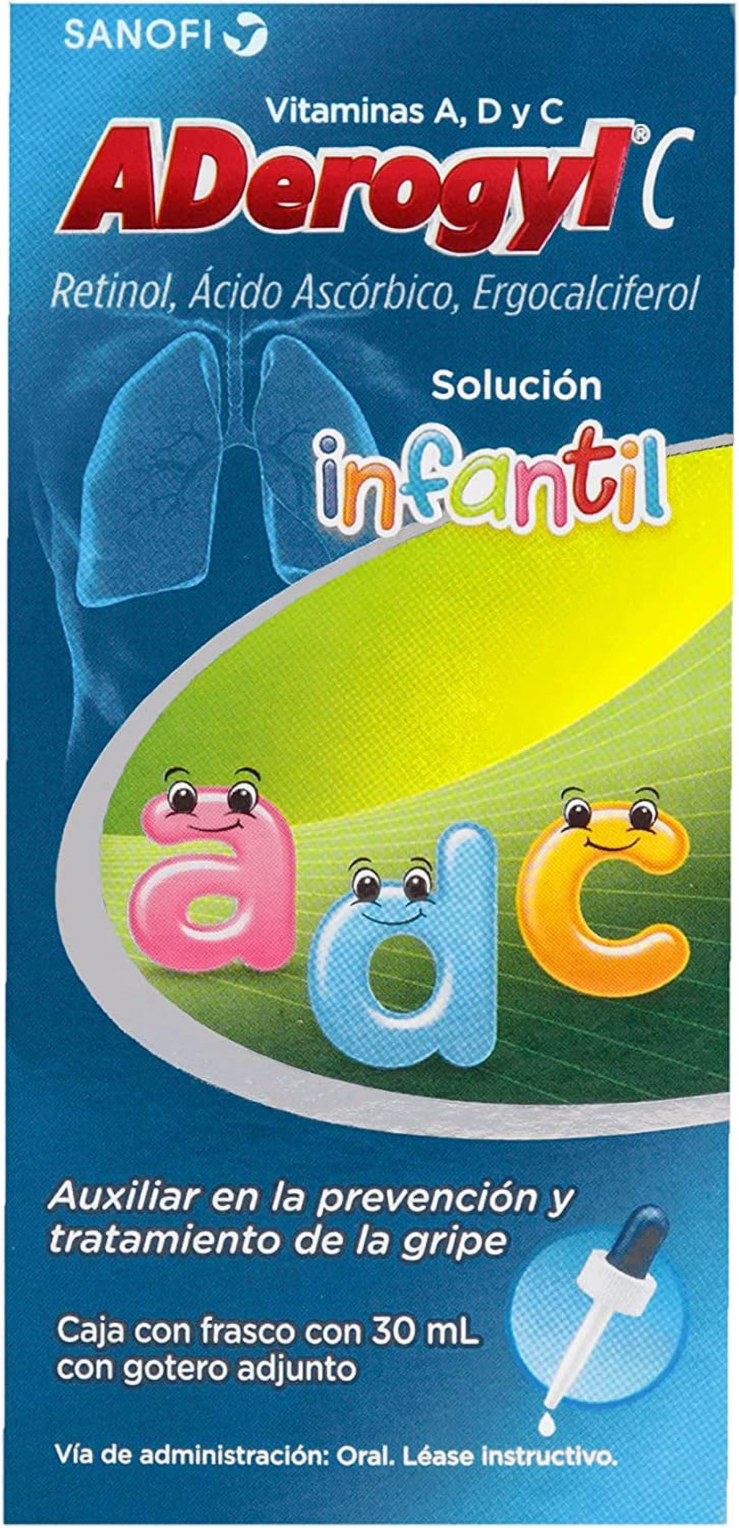 Aderogyl C Infantil - Vitaminas para Nios en Solucin, 30 ml/ Aderogyl C Infantil - Vitamins for Children in Solution, 30 ml  B-Experts