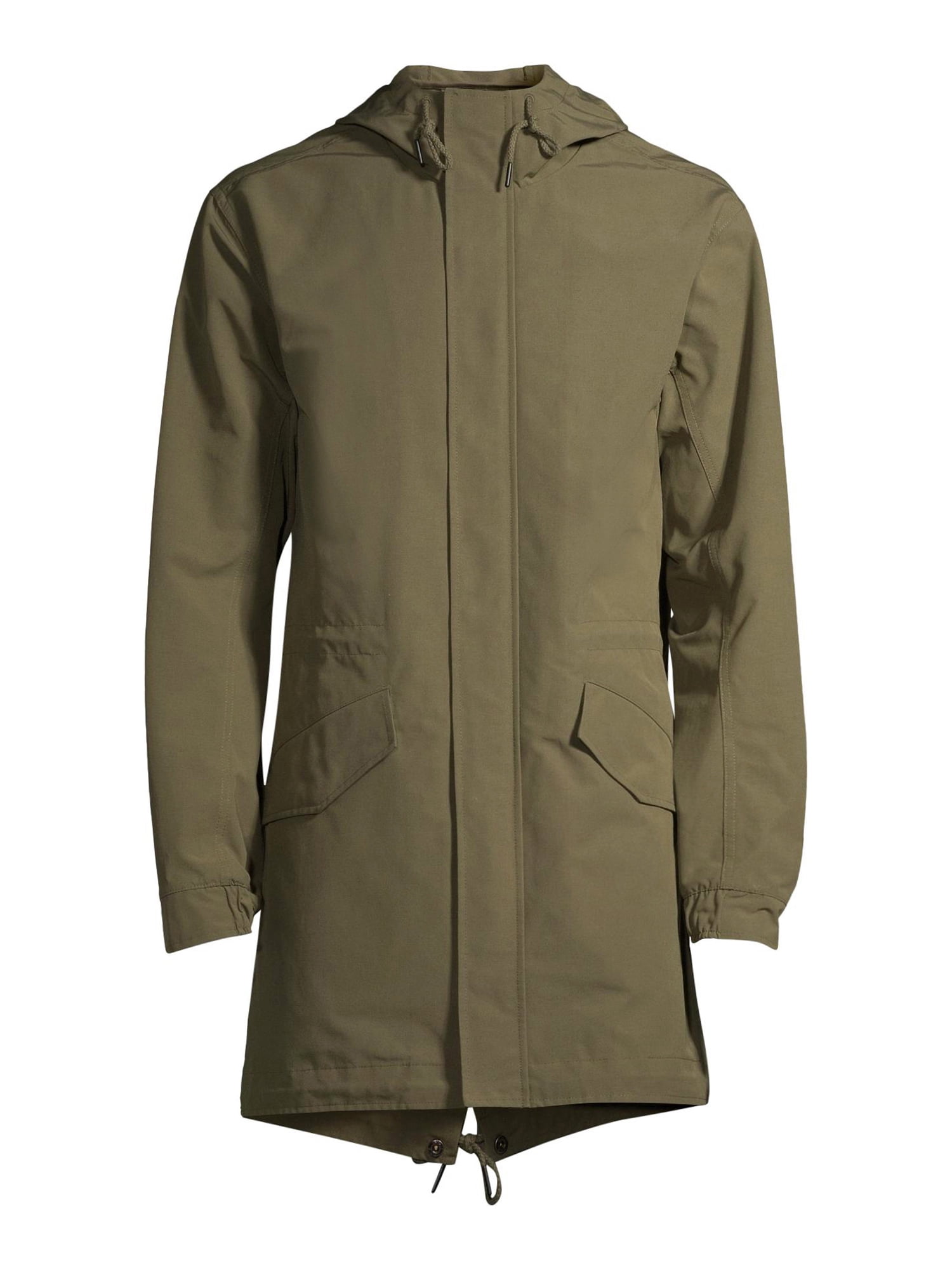 Free Assembly Men's Unlined Fishtail Parka Jacket - Walmart.com
