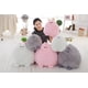 thumbnail image 3 of Juguetes de peluche para gatos, juguetes de peluche para niños, regalos de cumpleaños, gato de peluche blanco gordo (blanco, 20 pulgadas) oso de fresa  Juguete, 3 of 4