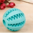 thumbnail image 3 of Rubber Ball Chew Treat Non-toxic Pet Dog Puppy Cat Toy Training Dental Teething, 3 of 5