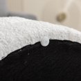 thumbnail image 6 of GZXS Black Round Boucle Ottoman with Flip-Top Storage, Multi-Functional Footrest and Small Accent Table, for Bedroom & Living Room & Home Decor, 22.44"Dia x 16.14"H, 6 of 6
