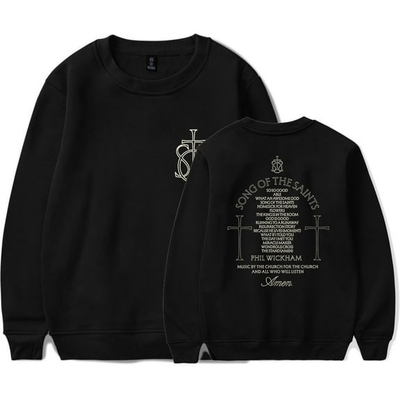 Phil Wickham Song Of The Saints Album Men/Women Long Sleeve Crew Neck Sweater Men/Women Longsleeve Sweater