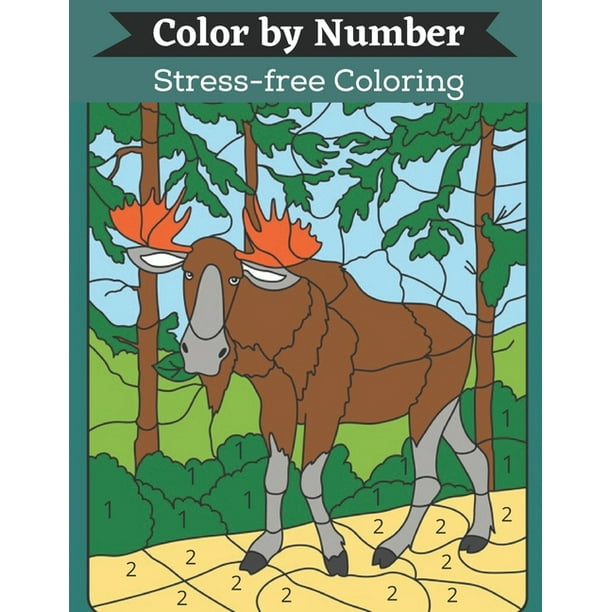 Download Color By Number Stress Free Coloring The Big Book Of Adult Color By Number A Premium