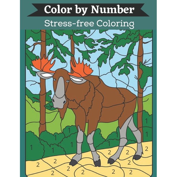 Download Color By Number Stress Free Coloring The Big Book Of Adult Color By Number A Premium