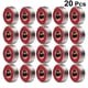 thumbnail image 2 of 20pcs 608 2RS Rodamiento de ruedas de patín en línea Rodamiento de rueda de monopatín antióxido Sellado ABEC-9 (Rojo), 2 of 4