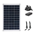 thumbnail image 4 of 50W 800l/h Solar Water Pump Low Noise Waterfall Fountain Pond Pump Kit Tool, 4 of 9