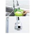 thumbnail image 2 of Aspersor de grifo de agua, rotación de 360 ​​grados, grifo a prueba de salpicaduras, punta de filtro de agua, rociador de agua, filtro de cocina (plateado) Hy, 2 of 3