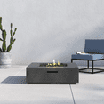 thumbnail image 4 of Miekor Furniture 12" H Concrete Outdoor Fire Pit Table 16465, 4 of 5