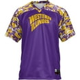 thumbnail image 2 of Men's GameDay Greats Purple Western Illinois Leathernecks Football Jersey, 2 of 4