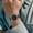 A, variante sur Montre de Mode pour Homme à Chiffres Romains avec Bracelet en Cuir et Design Chronographe Classique pour
