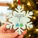 thumbnail image 5 of Mar Vidrio Decoración 8cm - Vidrio Copo de Nieve Ornamentos para la Amistad Recuerdo, 5 of 8