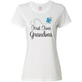 thumbnail image 3 of Inktastic First Time Grandma Butterfly Women's T-Shirt, 3 of 5