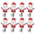 thumbnail image 2 of 8pcs Stainless Steel NailFree Bathroom Hook Kitchen Tool Storage Santa Claus Adhesive Hook, 2 of 5
