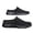 Black, variant on Men's Mesh S𝗅ip On Mules Breathable Casual Backless Shoes with Soft Cushioning Lightweight Comfort Sandals Summer Walking Slippers for Daliy Work