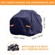thumbnail image 5 of Cubierta ATV Unique Bargains para Can-am Outlander MAX XT DPS/XT-P, impermeable, protección al aire libre, 210D-PU, 245x122x135cm, azul marino, 5 of 5