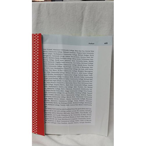 Pre-Owned The Norton Field Guide to Writing with Readings and Handbook (Paperback) 0393264386 9780393264388