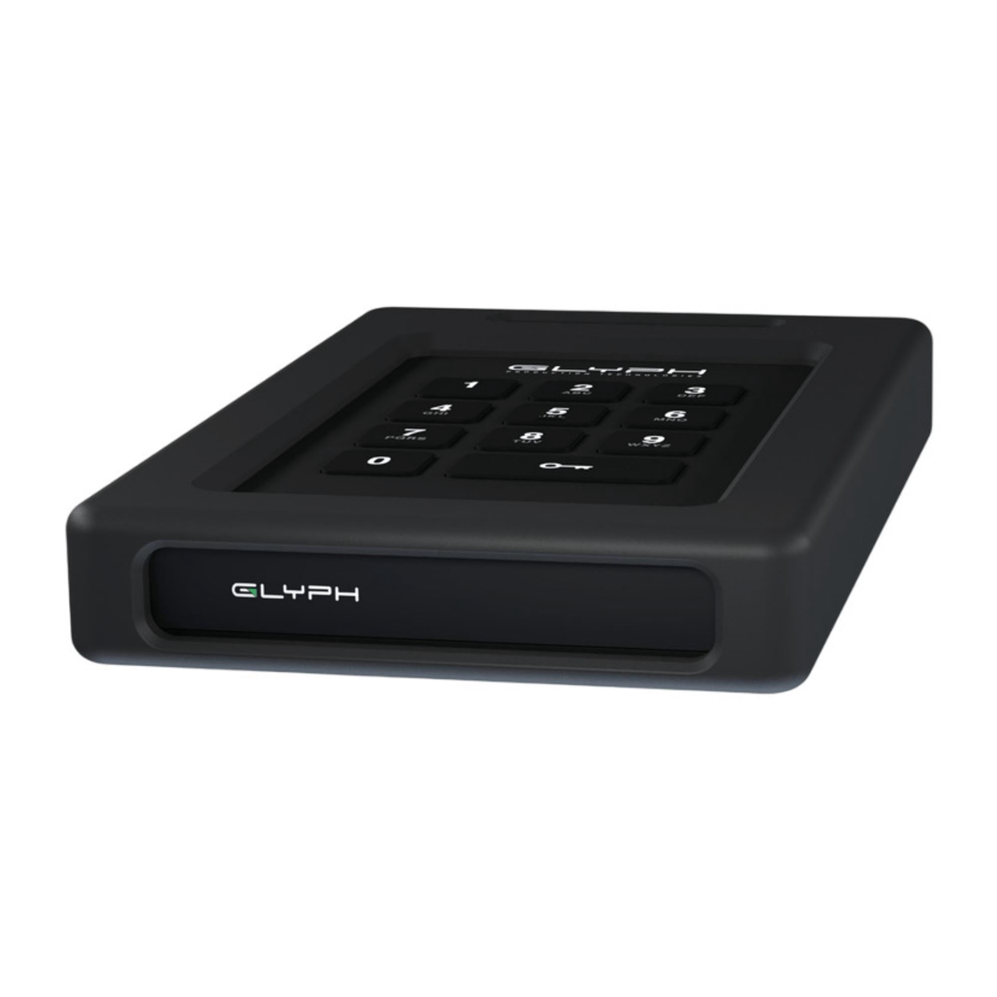 Glyph SecureDrive+ 1TB Encrypted External Drive with Keypad - Cross-Platform, Rugged Tamper-Proof