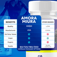 thumbnail image 4 of Amora Miura Advanced Formula Pills Supporting Energy and Healthy Lifestyle AmoraMiura 60 Capsules, 4 of 8