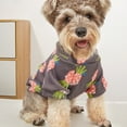 thumbnail image 6 of DOPI Pet Sweater Fruit Print Keep Warm Fashion Cat Dog Winter Two-legged Clothing for Outing, 6 of 8