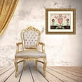 thumbnail image 3 of Deming, Bernadette 18x15 Gold Ornate Wood Framed with Double Matting Museum Art Print Titled - Valentine Love Birds, 3 of 4