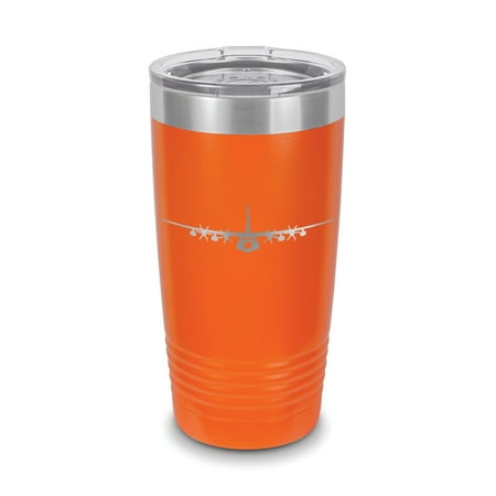 

KC-130J Tumbler 20 oz - Laser Engraved w/ Clear Lid - Polar Camel - Stainless Steel - Vacuum Insulated - Double Walled - Travel Mug - kc-130 kc130 kc130j c-130 c130 tanker version