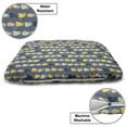 thumbnail image 3 of Cats Pet Bed, Colorful Pattern with Young Kitties in Different Poses Domestic Friendly Kittens, Chew Resistant Pad for Dogs and Cats Cushion with Removable Cover, 24" x 39", Multicolor, by Ambesonne, 3 of 4