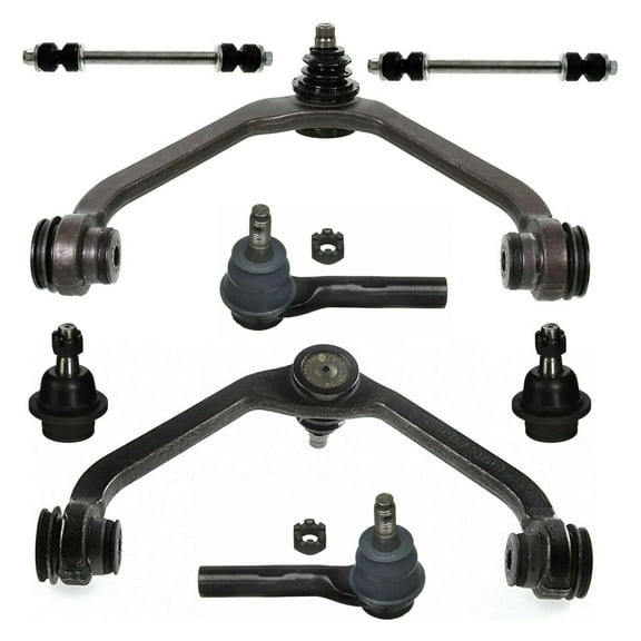 8 Pc Upper Control Arm Tie Rods & Sway Bars Ball Joints Complete Suspension Kit Fits select: 1998-2011 FORD RANGER, 1995-2001 FORD EXPLORER