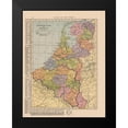 thumbnail image 2 of Hammond 19x24 Black Modern Framed Museum Art Print Titled - Europe Netherlands Belgium - Hammond 1910, 2 of 5
