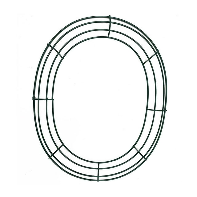 Egg Thread Wreath Wire Frame - Metal Material, DIY Decoration Accessory, Adds Spring/Summer Vibe to Home