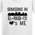 thumbnail image 4 of Inktastic El Paso Texas Someone Loves Me Skyline Youth T-Shirt, 4 of 5