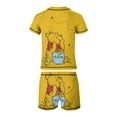 thumbnail image 6 of Winnie The Pooh Boys Two Piece Swimsuit Kids Swimwear Set Short Sleeve Bathing Suit Trunks And Shirt, 6 of 7