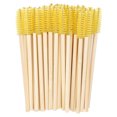 thumbnail image 1 of Herramientas de belleza desechables Cepillo de nailon para pestañas Cepillo para cejas Mini cepillo de maquillaje Cepillo para pestañas con varilla de bambú, 1 of 6