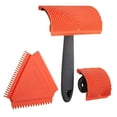 thumbnail image 1 of 3 piezas de herramienta de mano para vetas de madera, herramienta para vetas de madera roja con pintura artística, herramienta para vetas de madera de goma, extractor de vetas de madera, juego básico, 1 of 6
