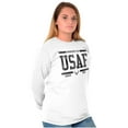thumbnail image 3 of US Air Force Property of USAF Long Sleeve TShirt Men Women Brisco Brands M, 3 of 6