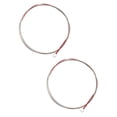thumbnail image 4 of UPGRATOR 2Pcs Lute String Replacements Metal Silver for Musicians, 4 of 8