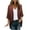 Brown, variant on SELONE Womens Open Cardigan for Summer Chiffon Lightweight Outer Layer Shirts Soft Petite Gradient Casual Cover Up Brown M