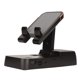 thumbnail image 1 of Soporte para teléfono Altavoz Bluetooth, soporte para teléfono celular con altavoz Bluetooth y base antideslizante Sonido envolvente HD Bluetooth (negro), 1 of 5